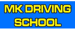 M K Driving School logo